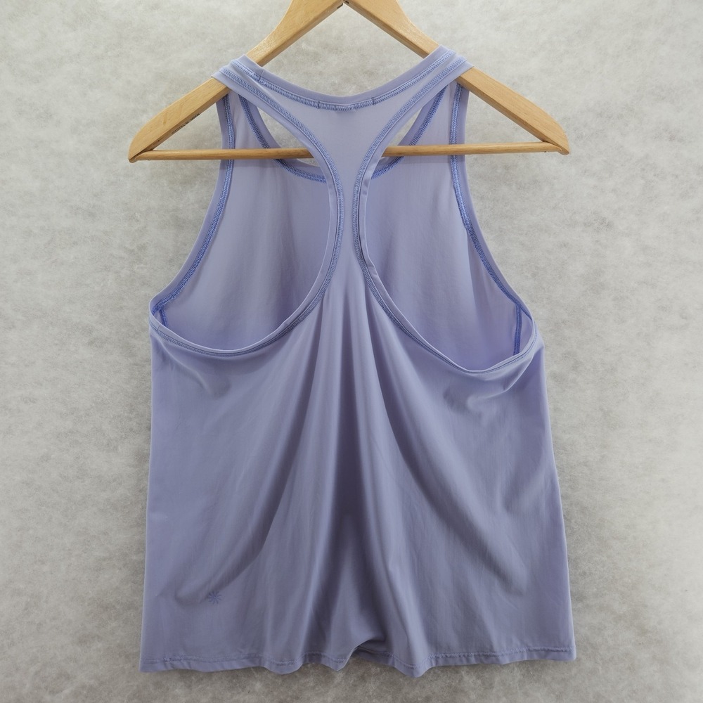 FABLETICS Lavendar Feather Tech Racerback Breathable Active Workout Tank Top - Picture 2 of 4